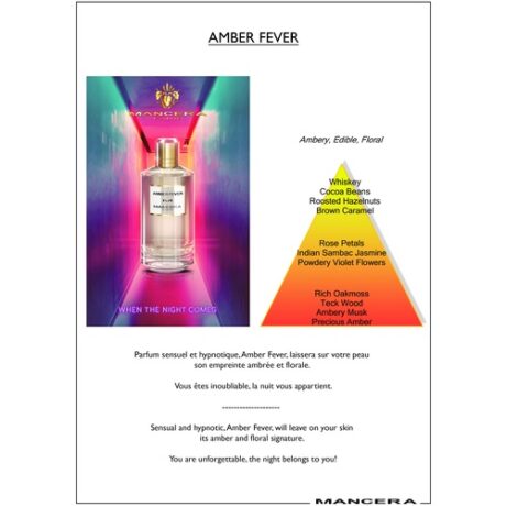 Mancera Amber Fever Eau de Parfum 120ml 3
